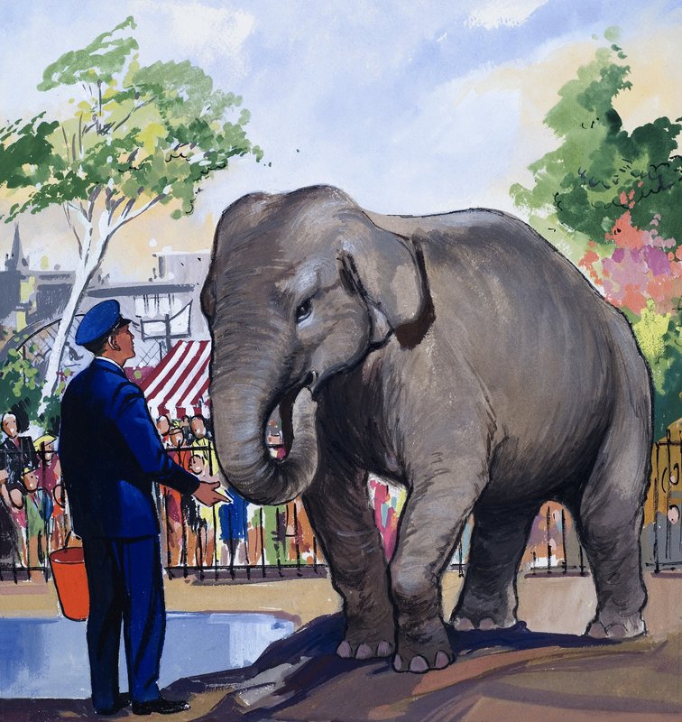 Elefante Guardião de English School