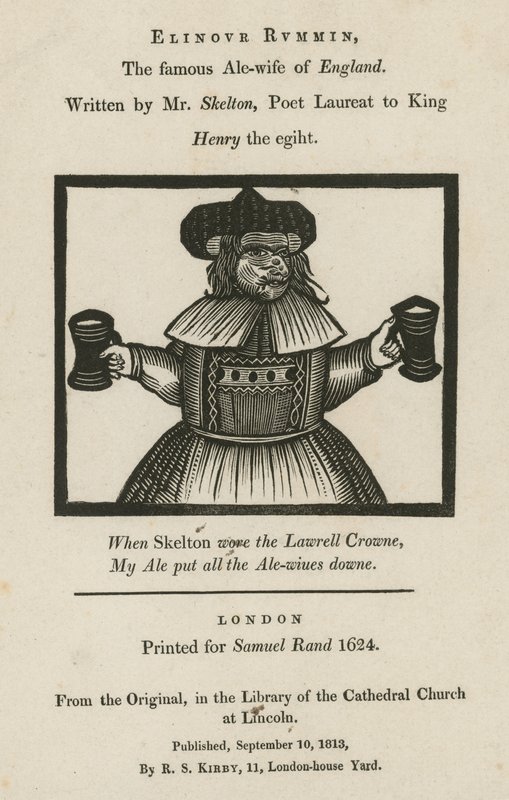Elinour Rummin, a famosa ale-esposa da Inglaterra de English School