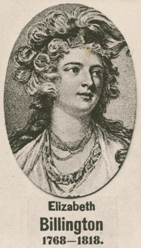 Elizabeth Billington (gravura) de English School