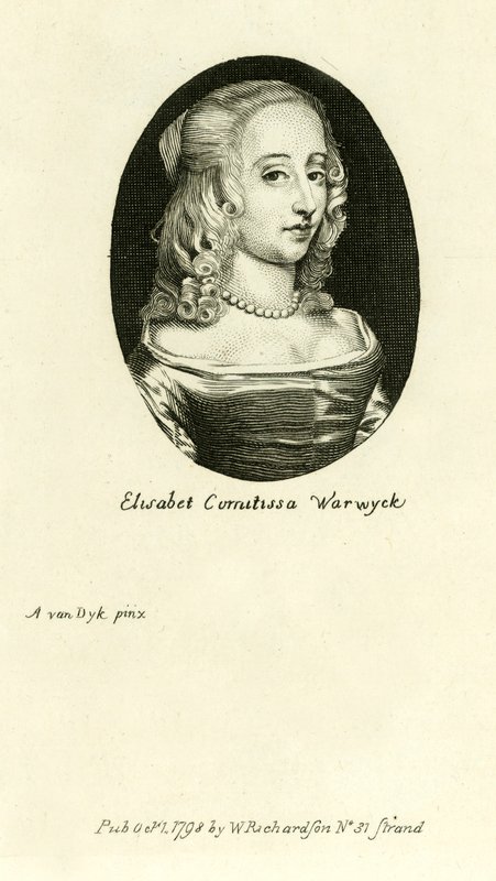 Elizabeth, condessa de Warwick de English School