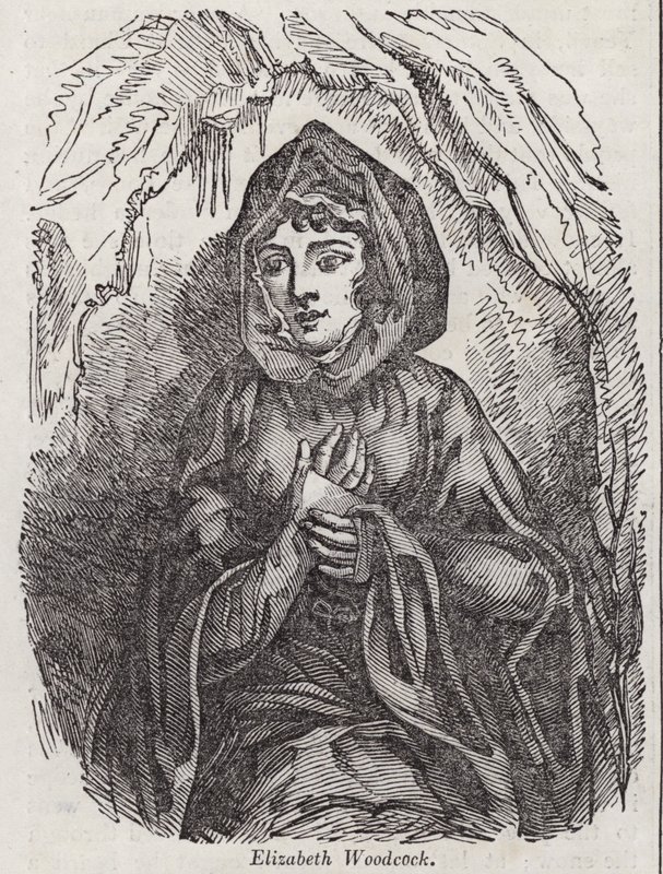 Elizabeth Woodcock (gravura) de English School