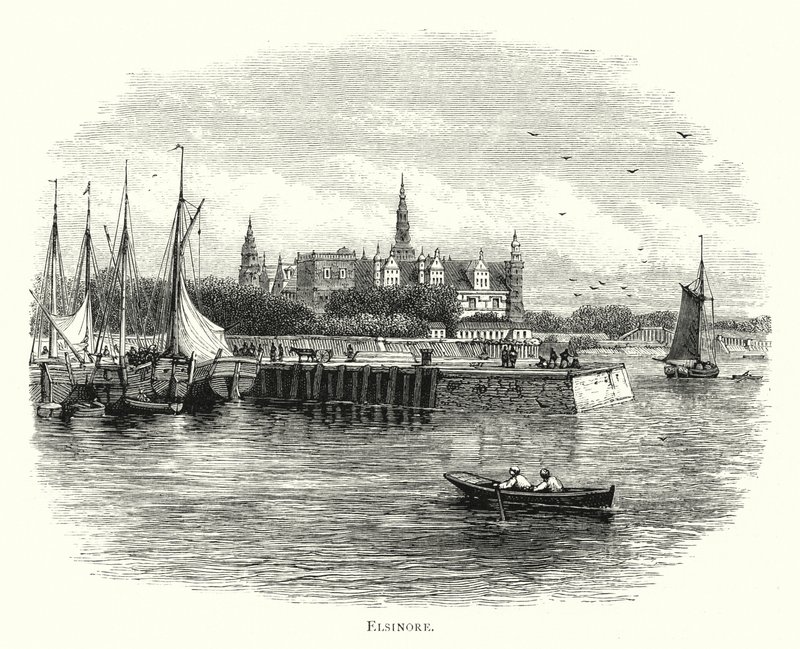 Elsinore (gravura) de English School
