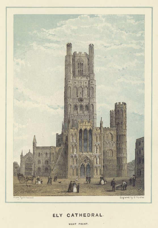 Catedral de Ely, frente oeste de English School