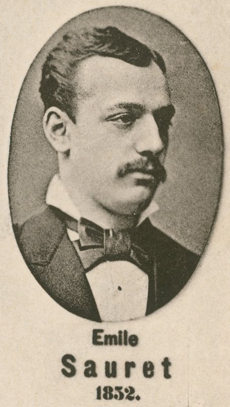 Emile Sauret (gravura) de English School