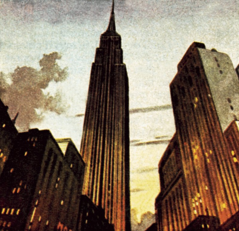 edifício Empire State de English School