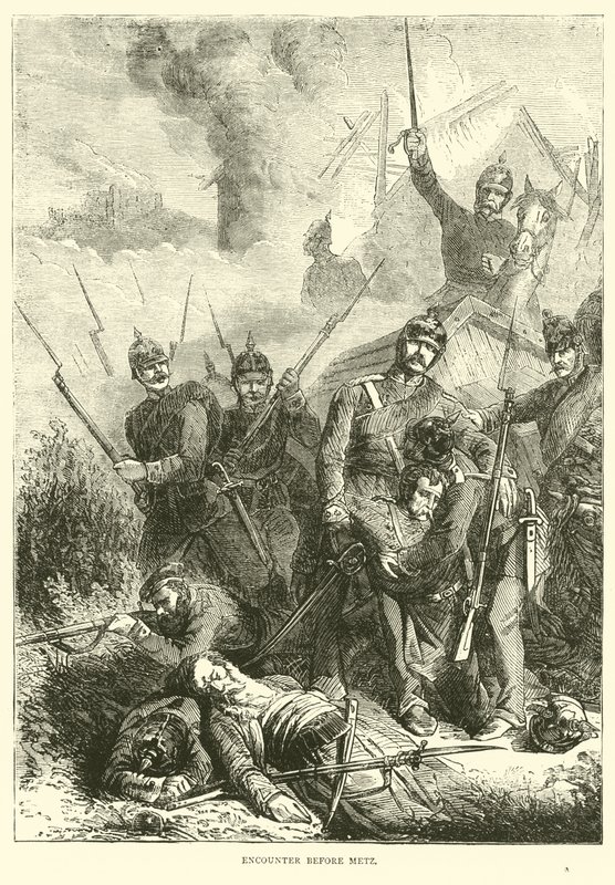 Encontro antes de Metz, agosto de 1870 de English School