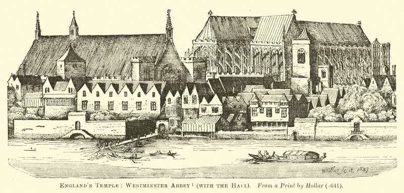 Templo de Englands: Westminster Abeey, com o Hall de English School