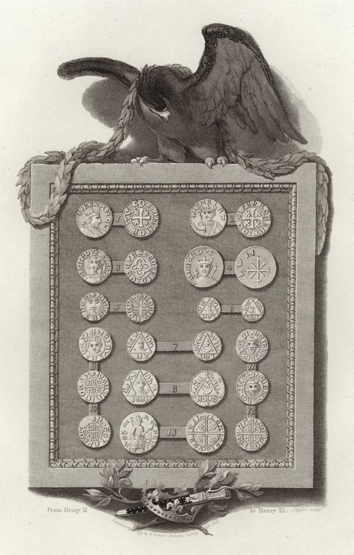 Moedas Inglesas De Henry II a Henry III de English School