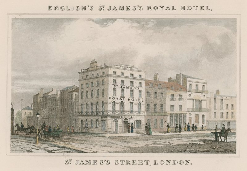 Inglês St Jamess Royal Hotel, St Jamess Street, Londres de English School