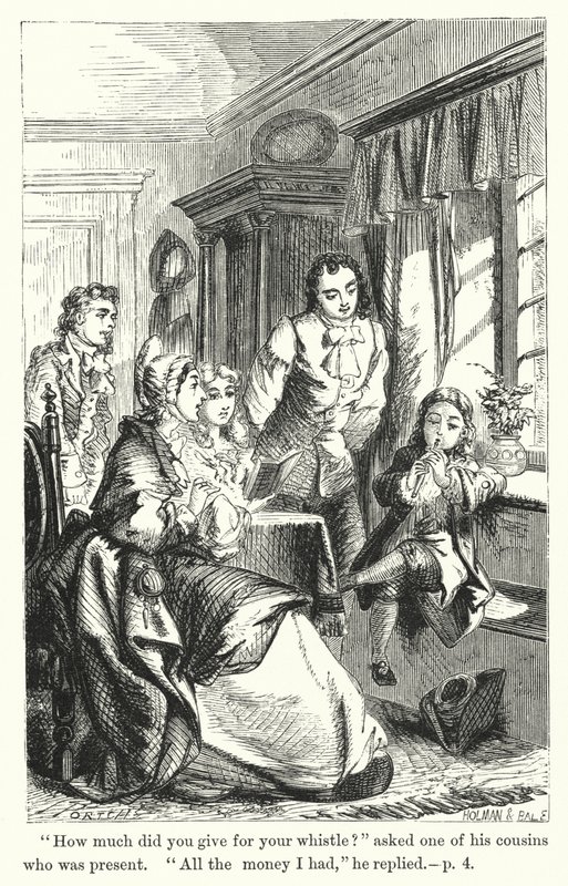 Episódio da vida do jovem Benjamin Franklin (gravura) de English School