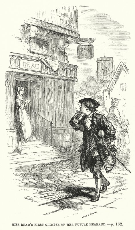 Episódio da vida do jovem Benjamin Franklin (gravura) de English School