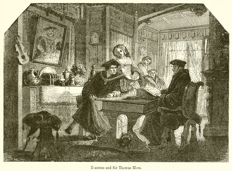 Erasmus e Sir Thomas More de English School