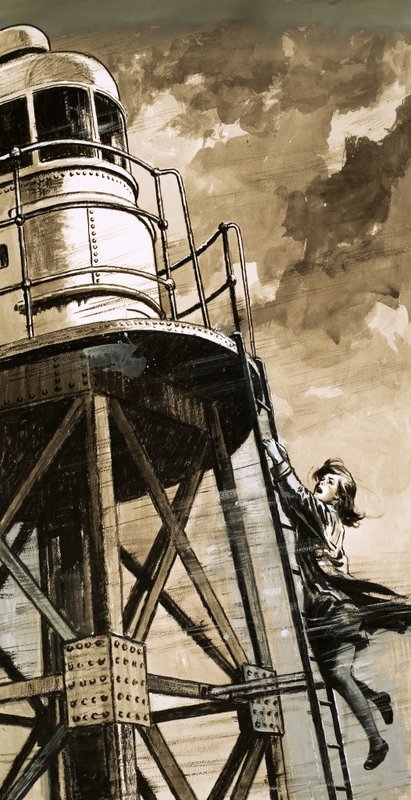 Ethel Langton, a heroína do farol de St Helens de English School