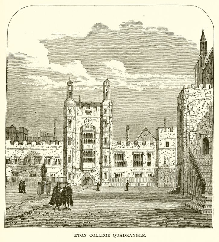 Quadrilátero da faculdade de Eton de English School