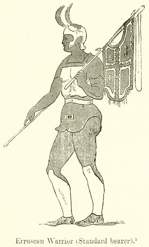 Guerreiro Etrusco (Portador Padrão) de English School