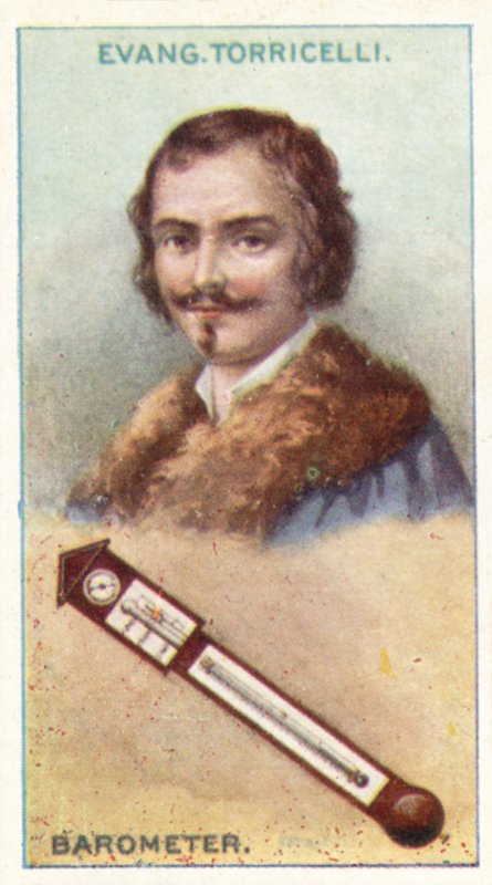 Evang Torricelli, Barômetro de English School