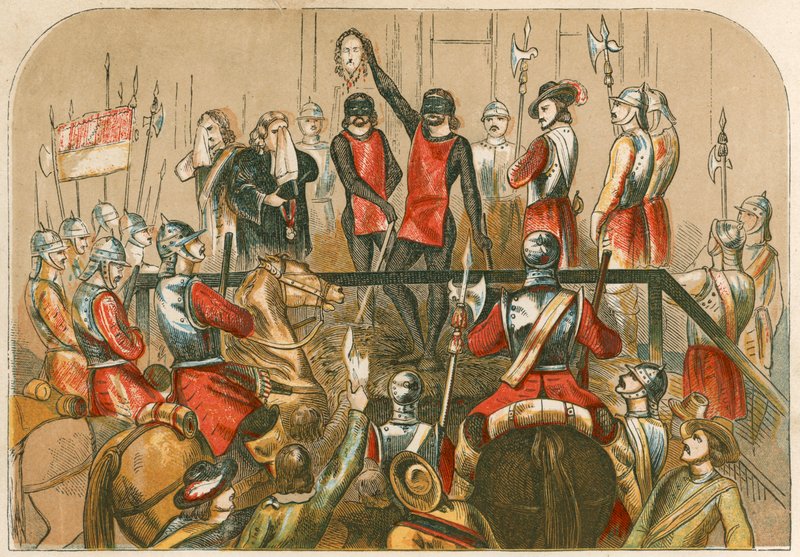Execução de Charles I de English School