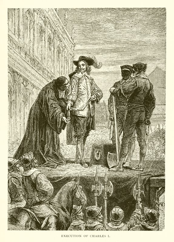 Execução de Charles I de English School