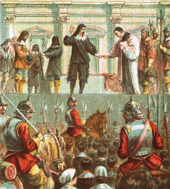 Execução de Charles I de English School