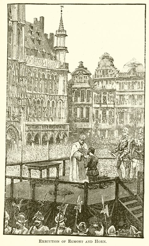 Execução de Egmont e Horn de English School