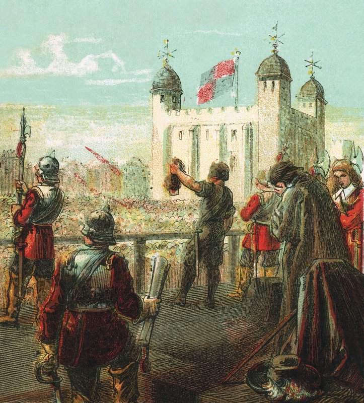 Execução de Lord Strafford de English School