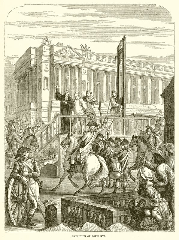 Execução de Luís XVI de English School