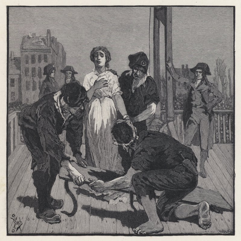 Execução da Maria Antonieta de English School