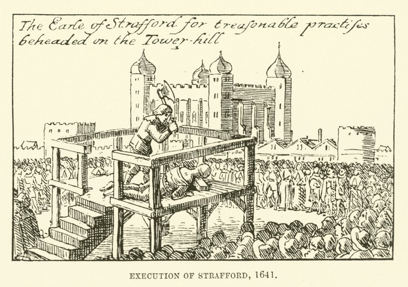 Execução de Strafford de English School