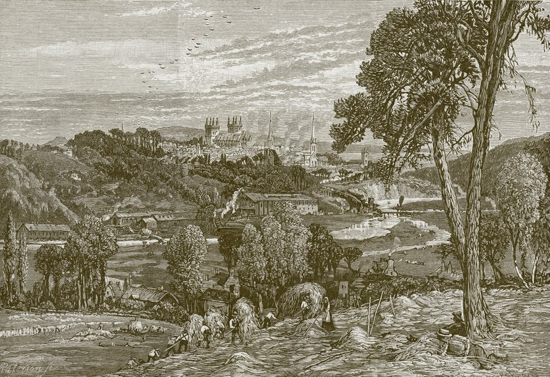 Exeter, da Exwick Fields de English School