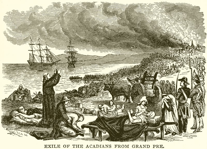 Exilado dos Acadianos do Grand Pre de English School