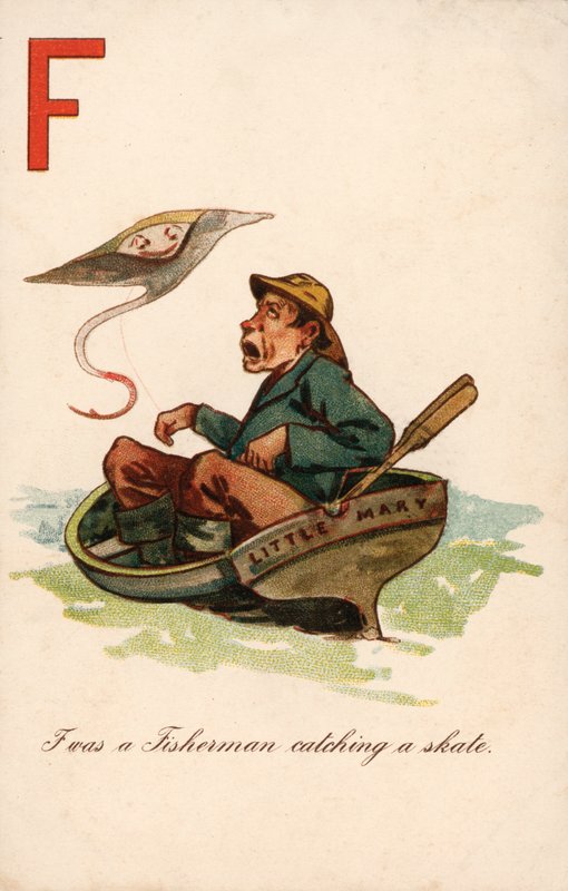 F, pescador de English School