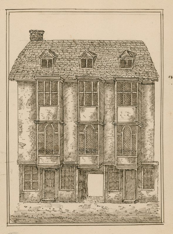 Falcon Tavern, Bankside, Londres de English School