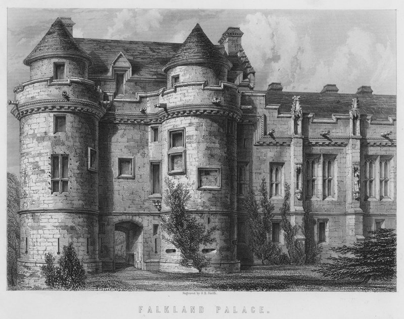 Palácio das Malvinas (gravura) de English School