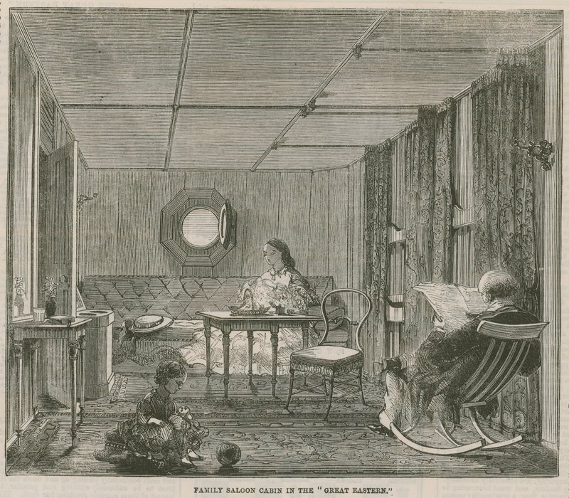 Cabine do bar da família no Great Eastern de English School