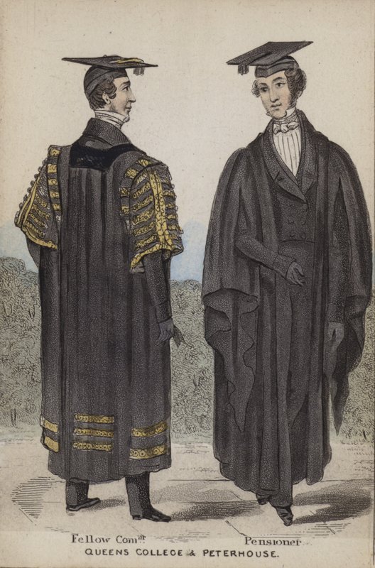Companheiro Povo, Pensionista, Queens College e Peterhouse de English School
