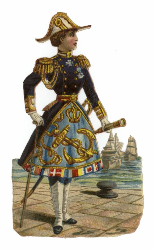 Mulher almirante de English School