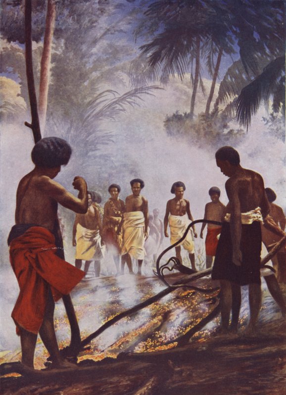 Caminhada de Fogo em Fiji de English School