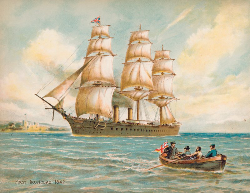 Primeiro navio de guerra blindado de English School