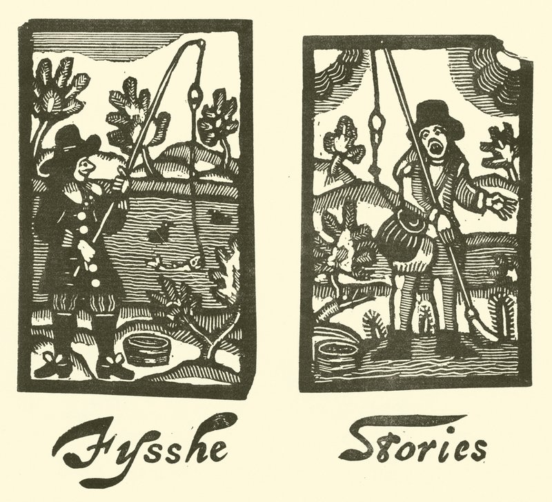 Histórias de peixes (xilogravura) de English School