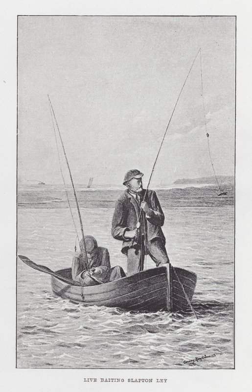 Pesca: Live Baiting Slapton Ley (litho) de English School