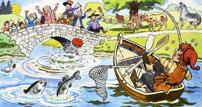 Pesca para o chapéu do prefeito de English School