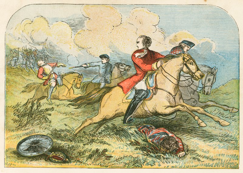 Vôo do pretendente em Culloden de English School