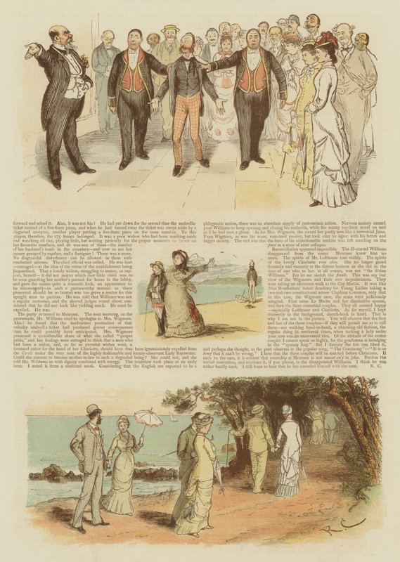 Flertes na França (chromolitho) de English School