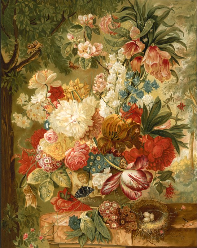 Exposição floral de English School