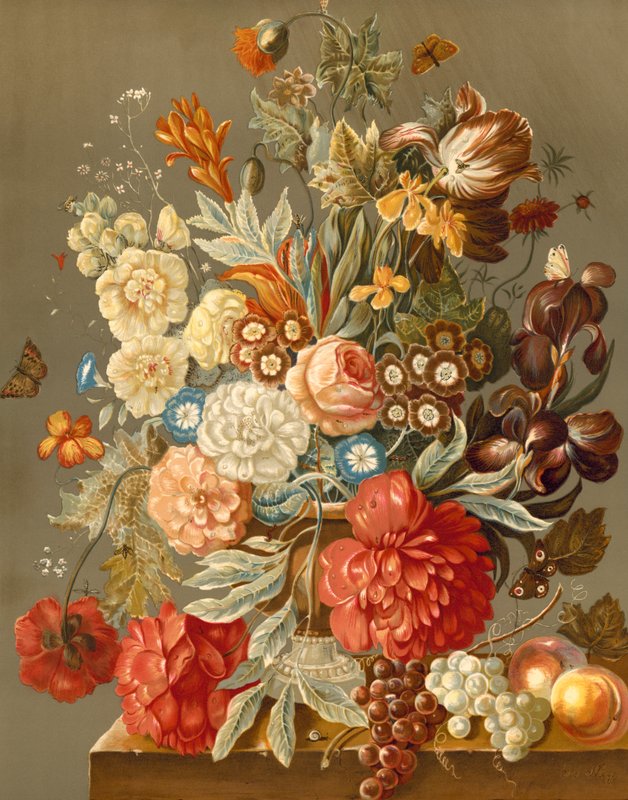 Exposição floral de English School