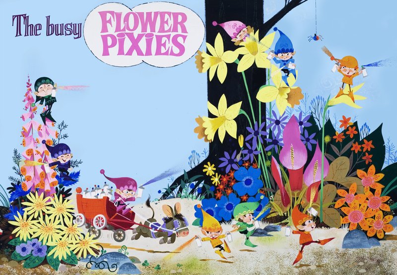 Flor Pixies de English School