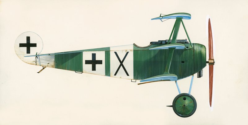 Fokker Dr 1 Triplane de English School