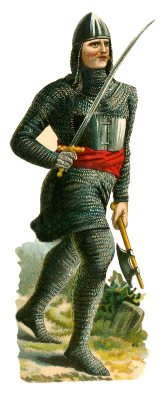 Soldado de infantaria do rei Henrique II, 1155-1189 de English School
