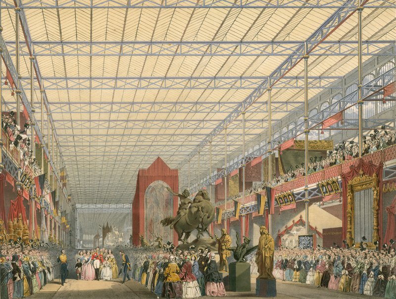 Nave estrangeira da Grande Exposição de 1851 de English School