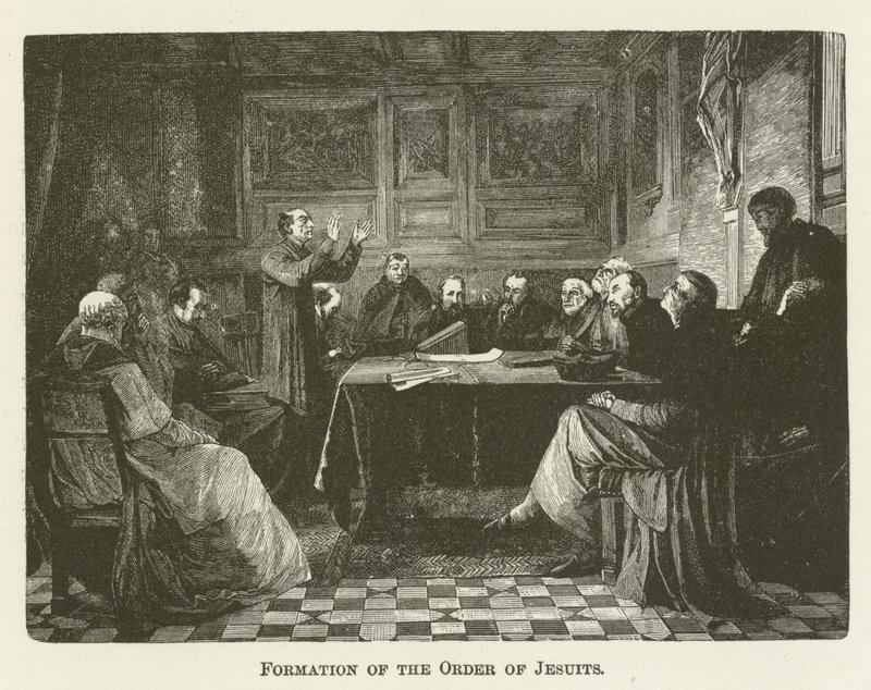 Formação da Ordem dos Jesuítas de English School